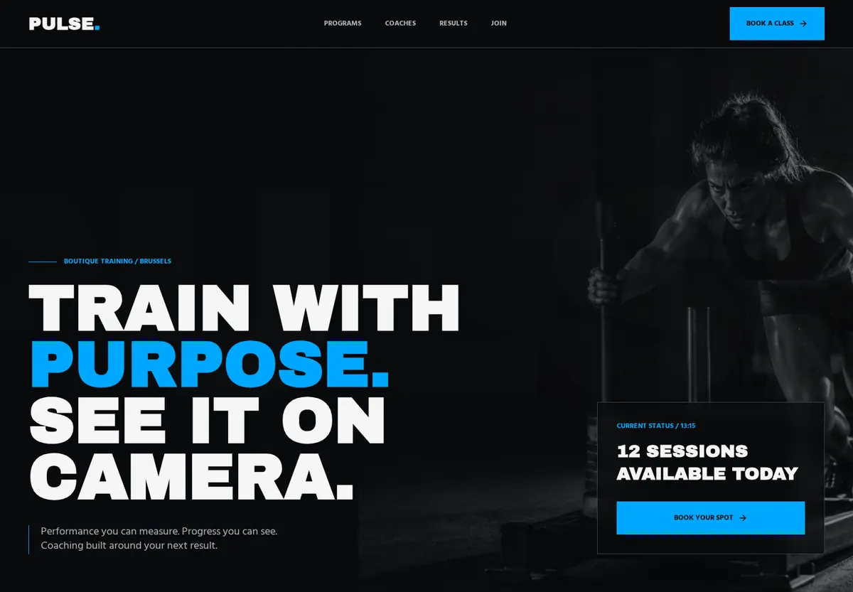 PULSE Training Co. website